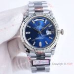 New 2024 / Superclone Rolex DayDate 40mm Blue Dial QF Factory V5 904L Steel Watch